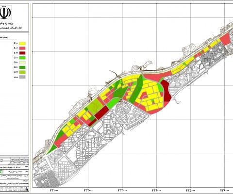 150 hectare Detail Master Plan of Bandarabbas