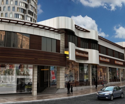 Golden City, Linear Commercial buildings