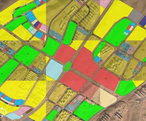 آماده‌سازی اراضی فاز۷ شهر جدید هشتگرد