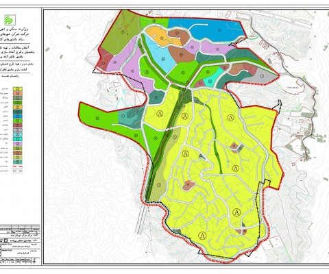 طرح جامع و تفصیلی باغ‌ شهر طاهرآباد