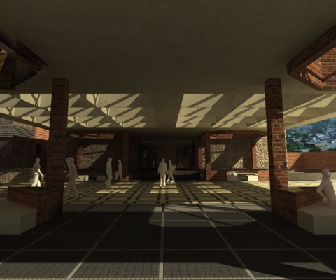 مدرسه مرکز محله شهر جدید هشتگرد