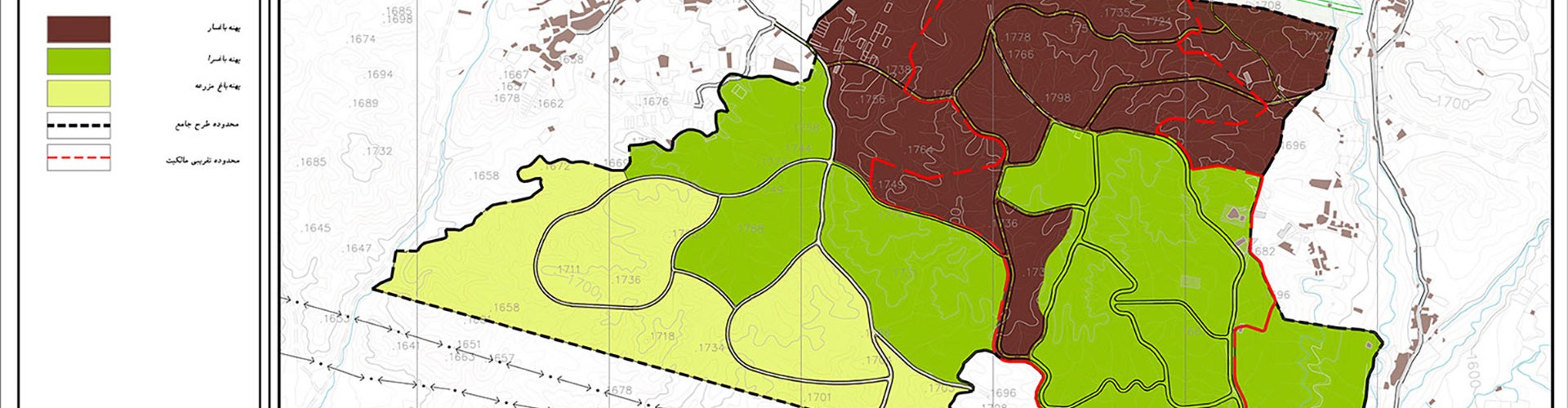 طرح جامع و تفصیلی باغ‌ شهر طاهرآباد